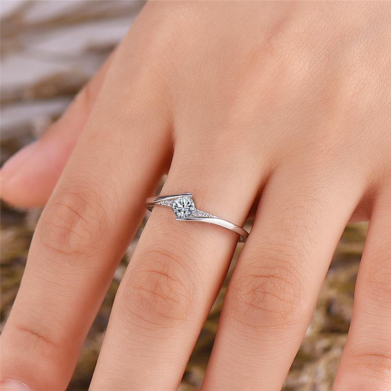 טבעת רגינה | Black - Gold - Rings - Silver - Zircon - זהב - טבעת - כסף - שחור | Shoprifty