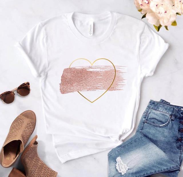 חולצת פראג | Shirts - Tees - חולצה - טישרט - לב - לבבות | Shoprifty