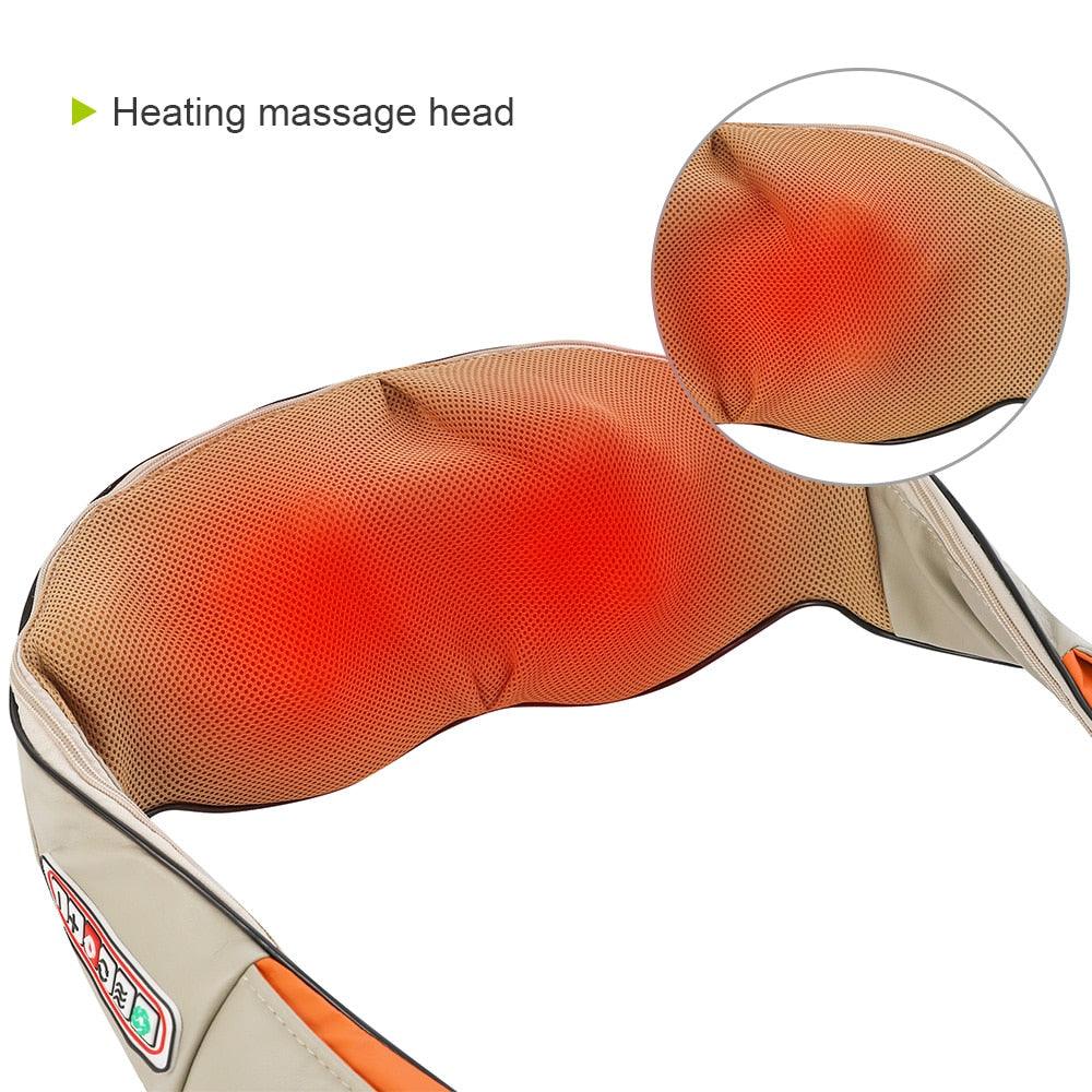 מכשיר ספא אוטומטי לצוואר ולגב | Gift - Massage - Relax - Relief - גב - כאבים - מסאג' - עיסוי - צוואר | Shoprifty