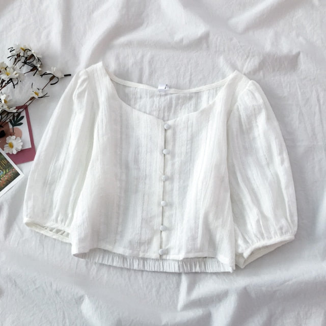 חולצת בוהו הרלי | Blouse - Shirts - חולצה - קיץ | Shoprifty