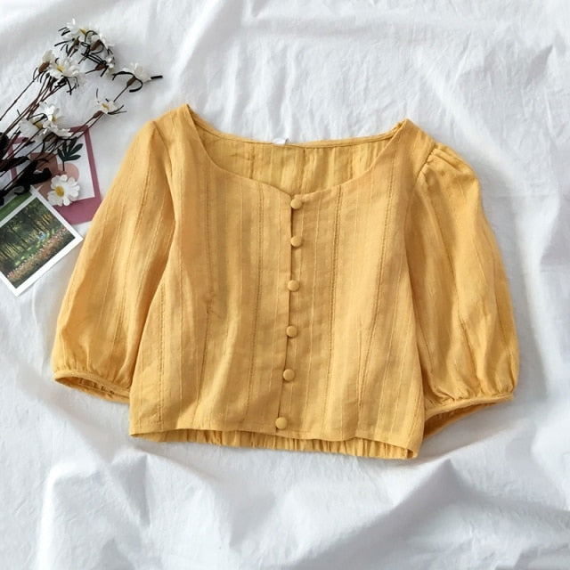 חולצת בוהו הרלי | Blouse - Shirts - חולצה - קיץ | Shoprifty