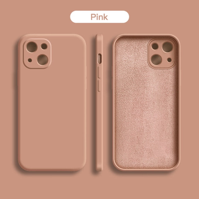 קאבר סיליקון נוזלי ל-iPhone 13 iPhone