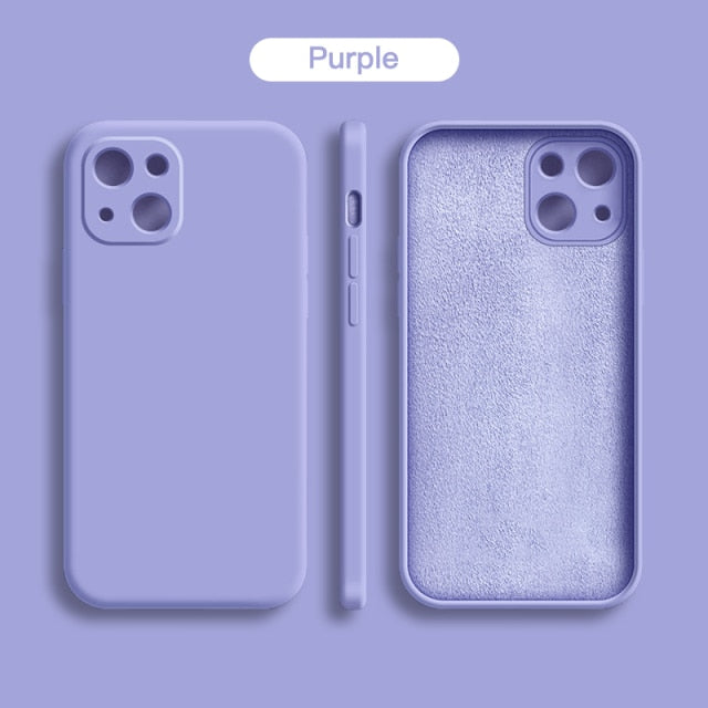 קאבר סיליקון נוזלי ל-iPhone 13 iPhone