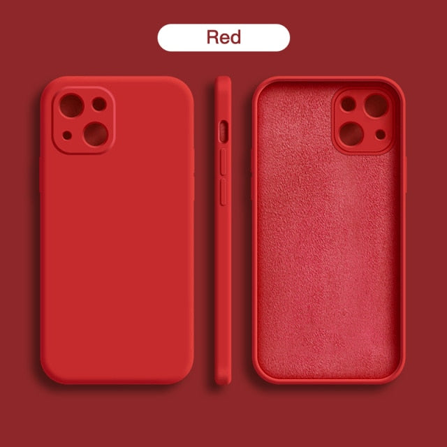 קאבר סיליקון נוזלי ל-iPhone 13 iPhone
