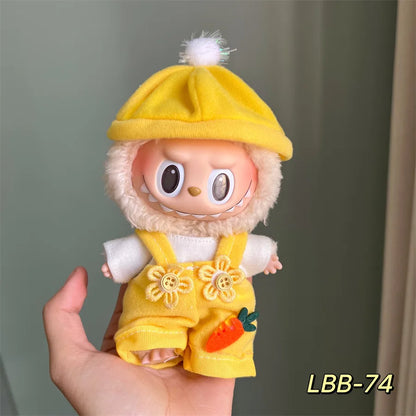 בגדים ואביזרים לבובת לבובו Labubu - קולקציית אופנה להלבשה אישית