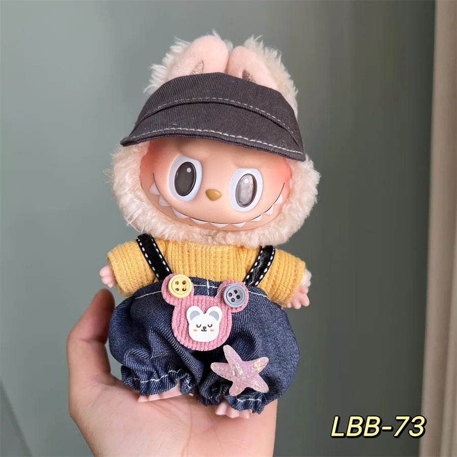 בגדים ואביזרים לבובת לבובו Labubu - קולקציית אופנה להלבשה אישית