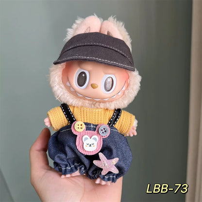 בגדים ואביזרים לבובת לבובו Labubu - קולקציית אופנה להלבשה אישית