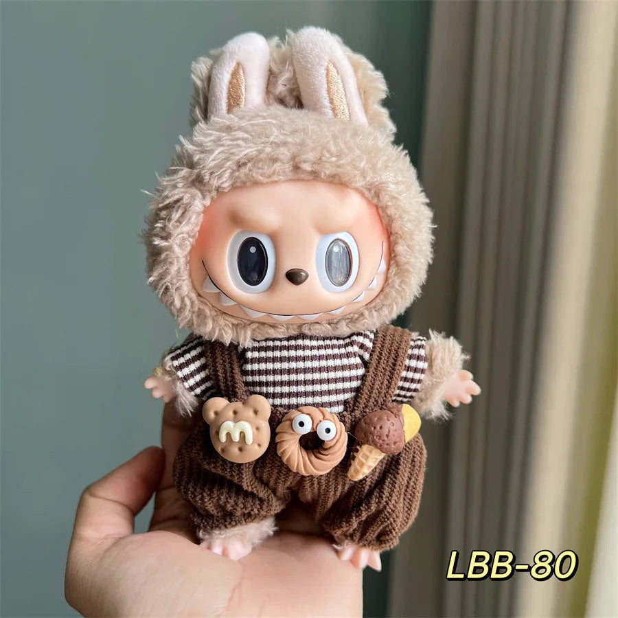 בגדים ואביזרים לבובת לבובו Labubu - קולקציית אופנה להלבשה אישית