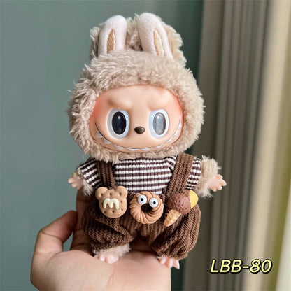 בגדים ואביזרים לבובת לבובו Labubu - קולקציית אופנה להלבשה אישית