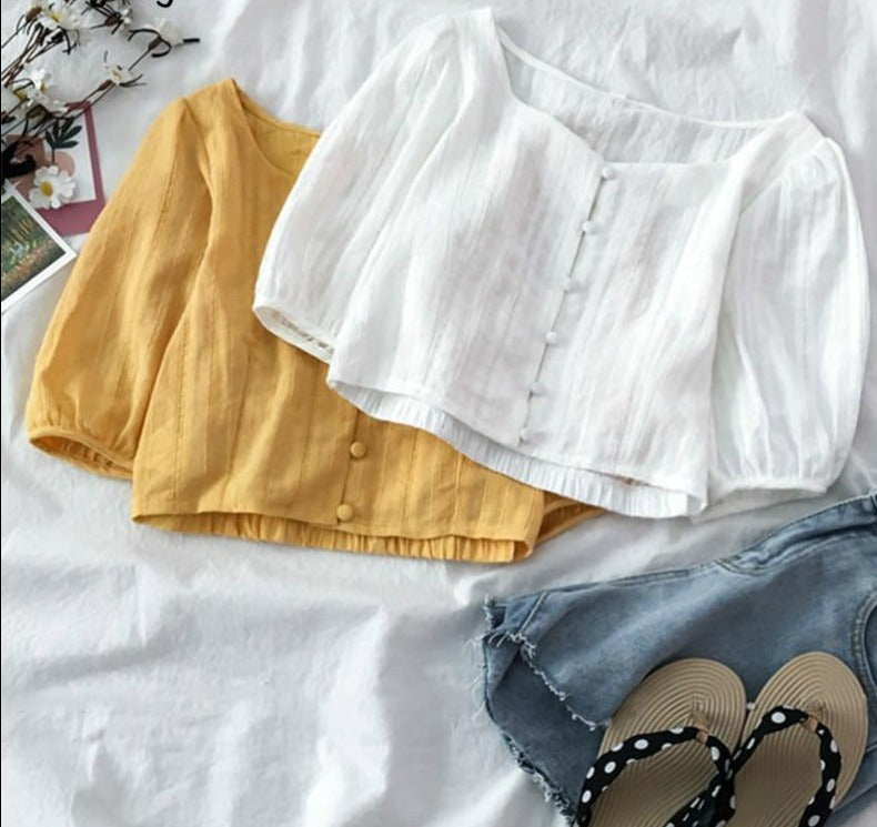 חולצת בוהו הרלי | Blouse - Shirts - חולצה - קיץ | Shoprifty